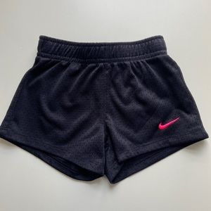 Toddler black Nike shorts. 2T.